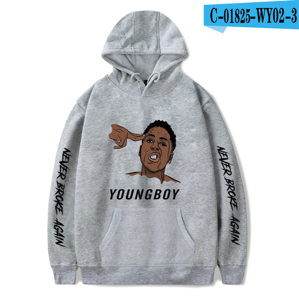 Unisex Casual Hoodie Sweatshirt