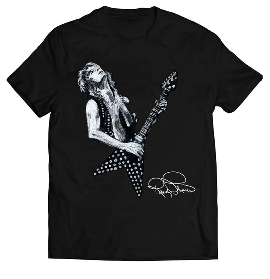 CUICAN Mens Randy-Rhoads Tshirt Incubus Shirt Sports Soft Light Short Sleeve T-Shirts Black XL