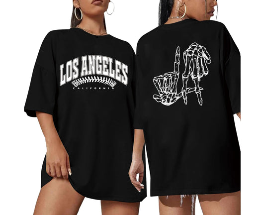 Oversized Baseball Shirt for Women Baseball Season Tshirt Women Baseball Fan Short Sleeve Tee Black
