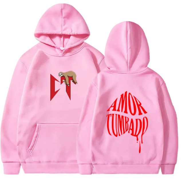 Animal Print Pullover Hoodie