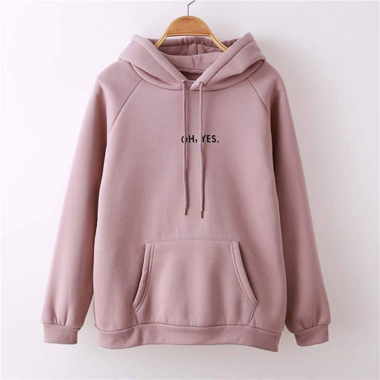 Cotton Pullover Hoodie Sweatshirt