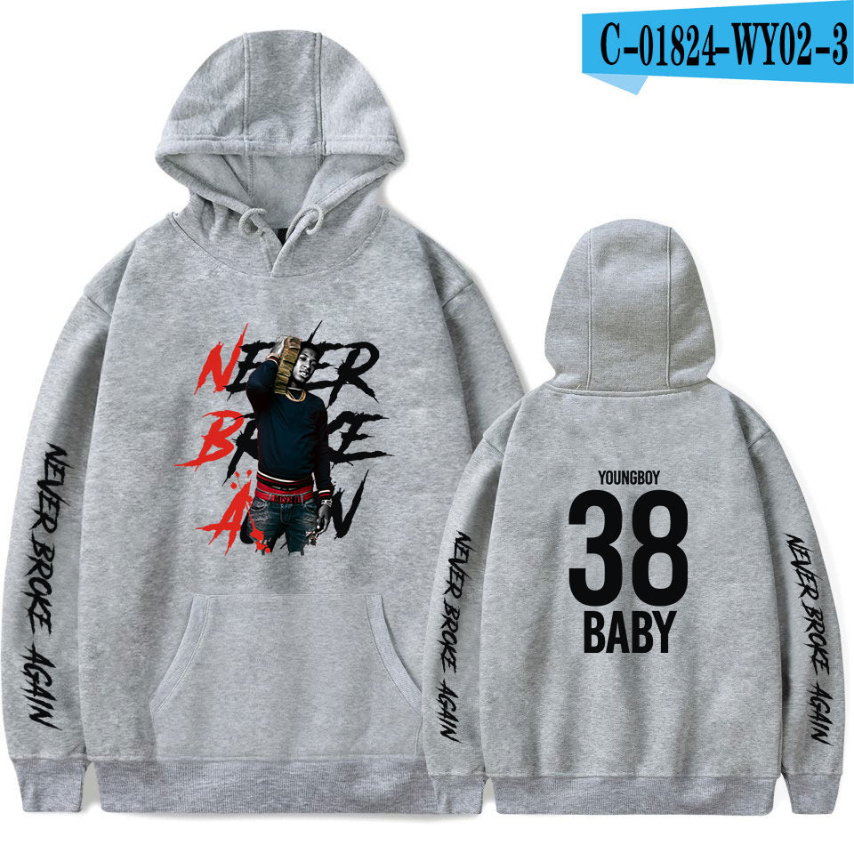 Unisex Casual Hoodie Sweatshirt